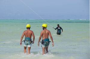 kite lesson classes pricing and packages Zanzibar