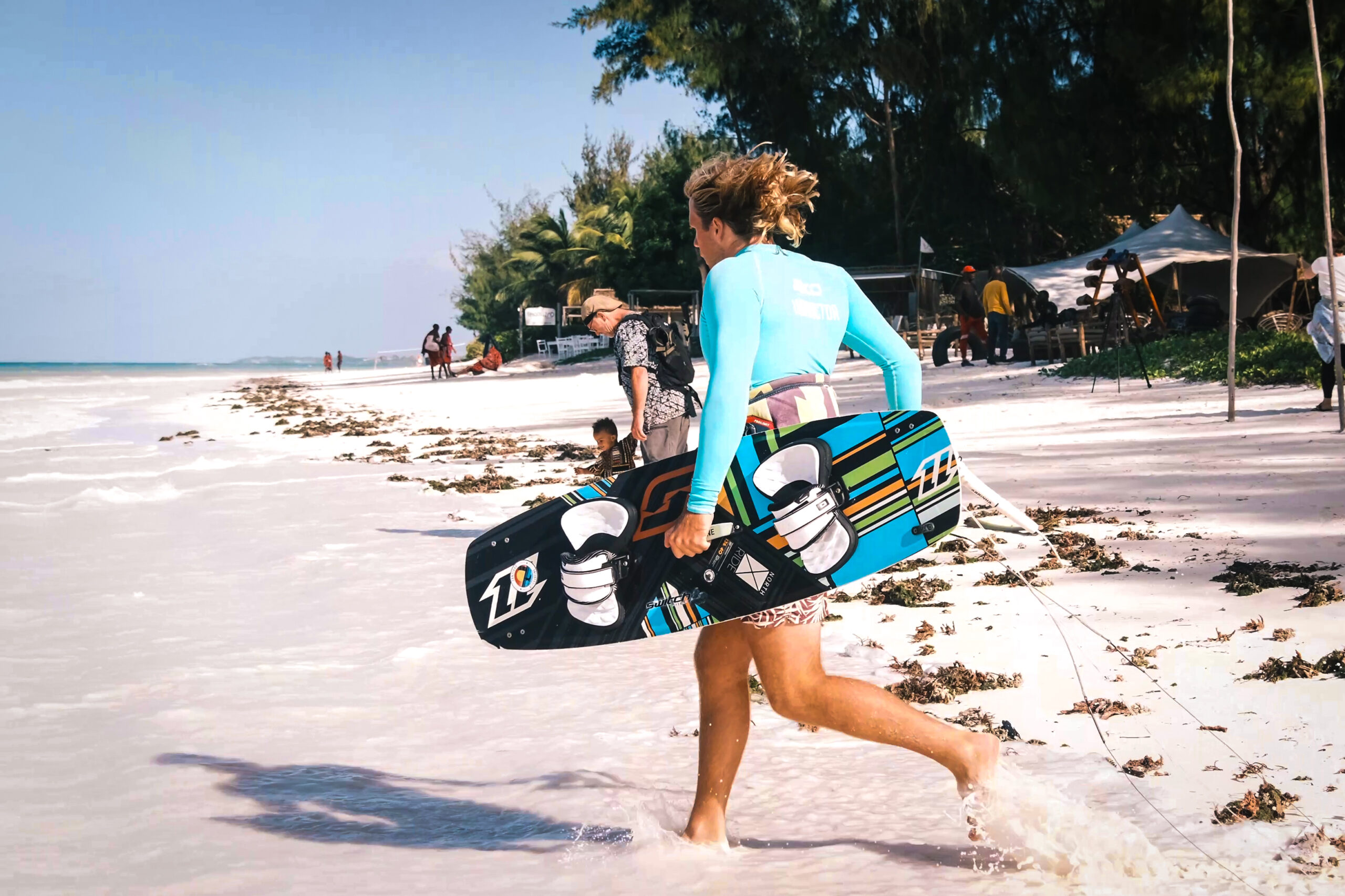 kitesurfing lessons in zanzibar