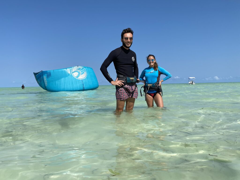 Beginner Kitesurfing Lessons in Zanzibar with Zanzibar Kitesurfing