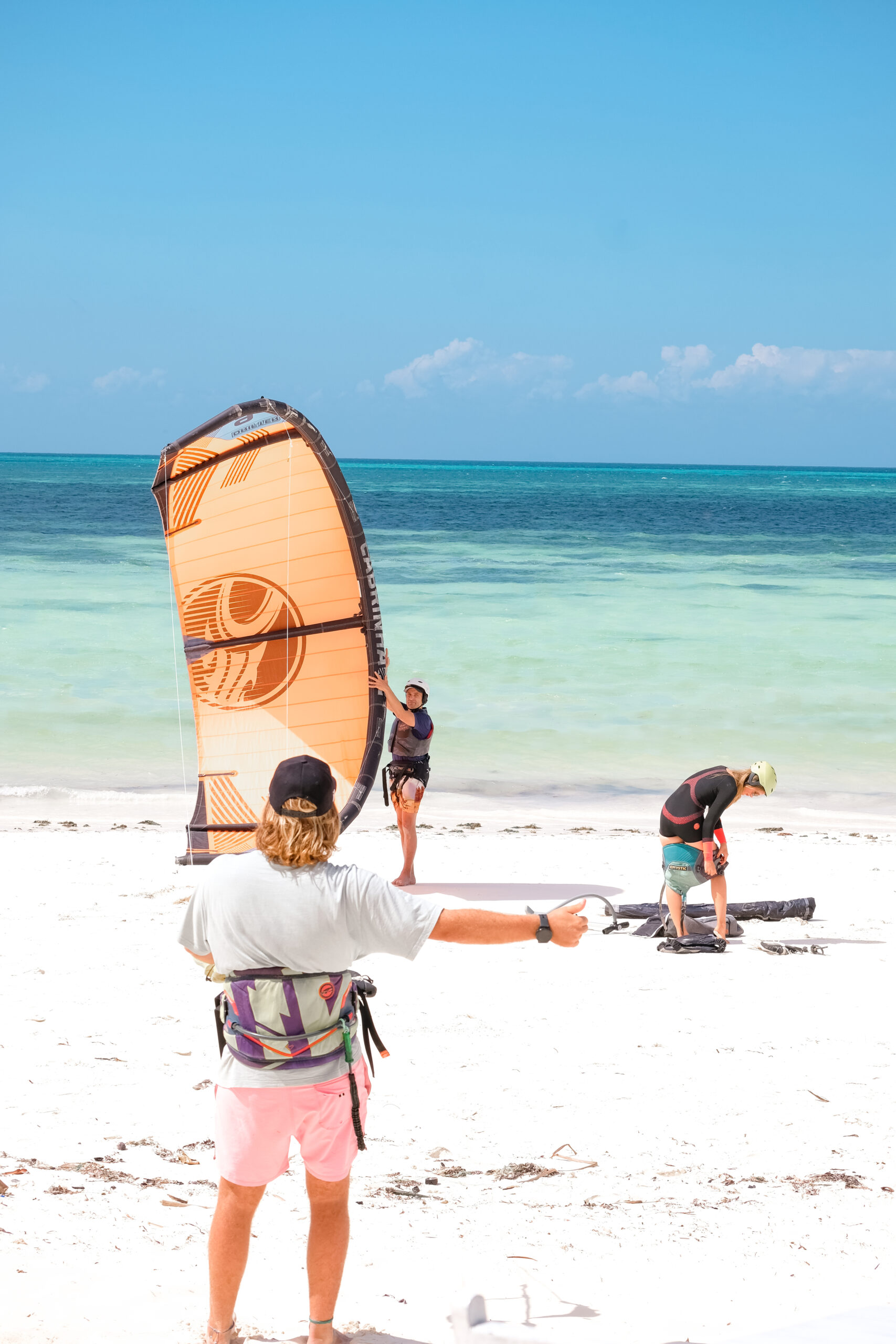 Kitesurfing Lessons Paje Beach Zanzibar