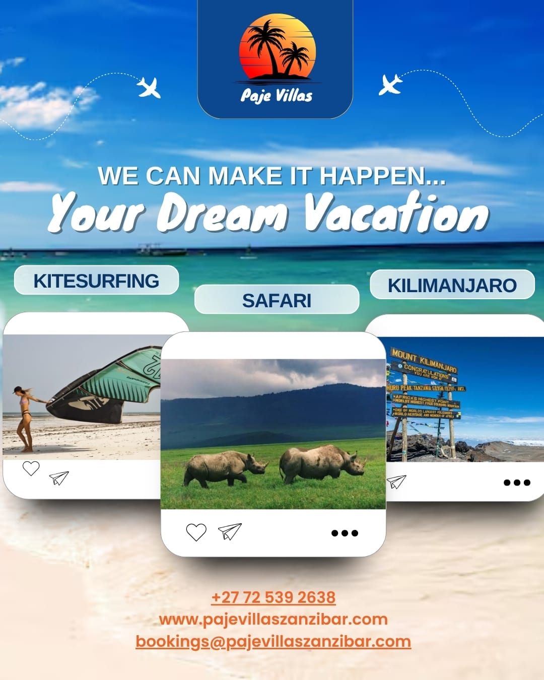 Book Zanzibar packages